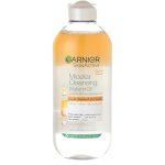 ماء تنظيف ميسيلار مع زيت الارغان المغربي من غارنييه سكين اكتيف، سعة 400 مل
